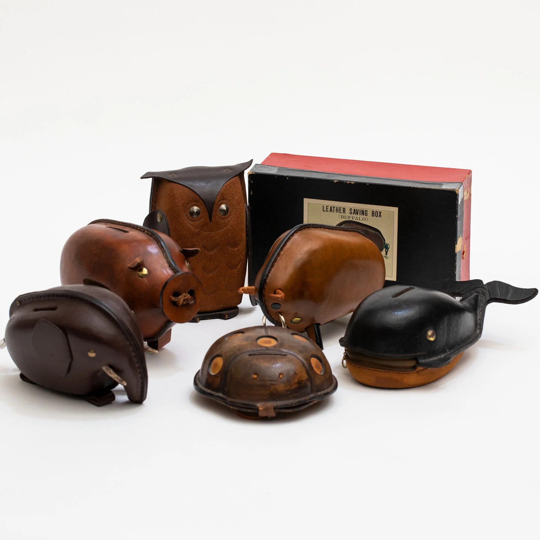 Eight Kounoike Leather Banks — HAMEL20